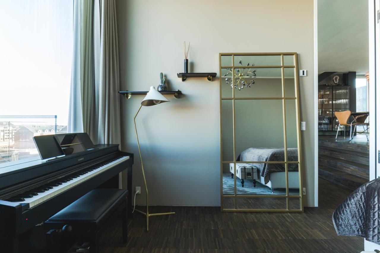 Luxury Harbourfront Penthouse With Private Rooftop København Eksteriør billede