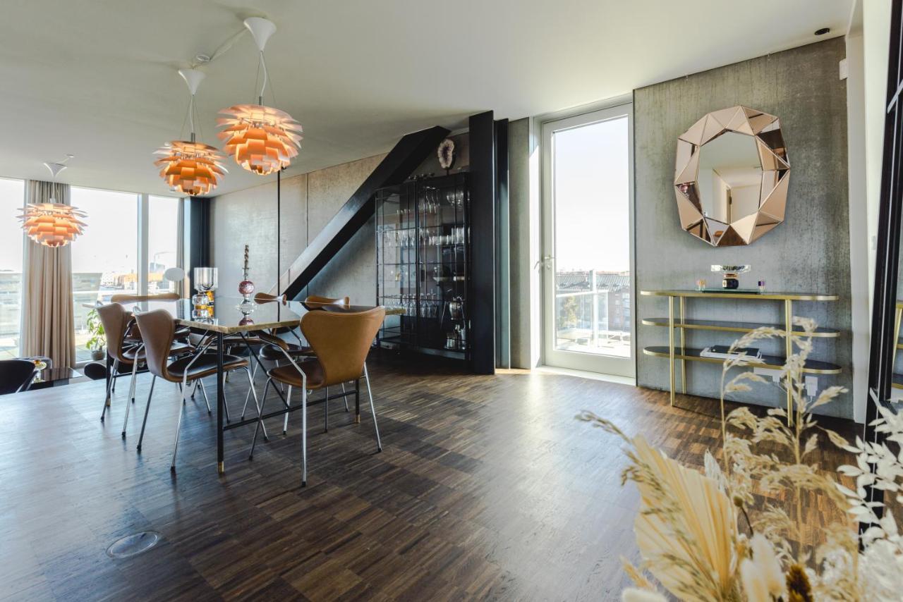 Luxury Harbourfront Penthouse With Private Rooftop København Eksteriør billede